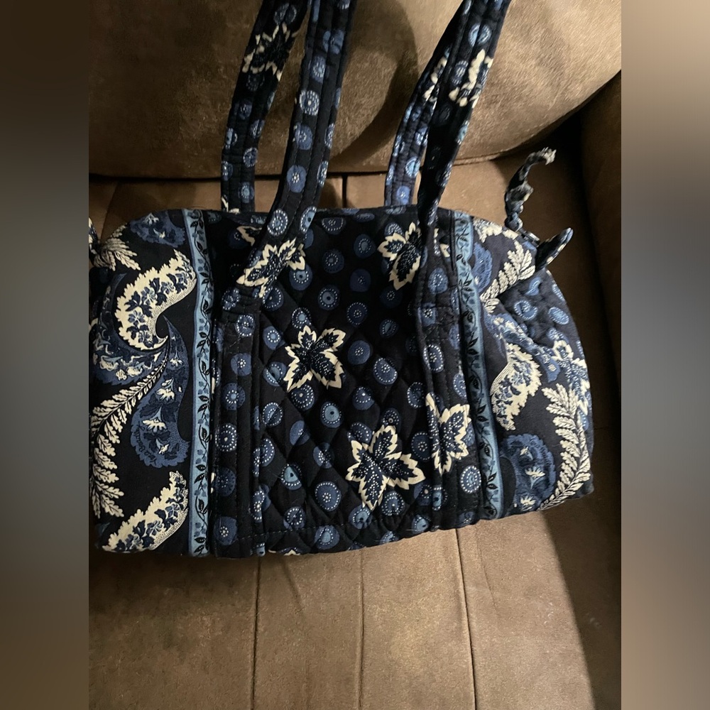 Vera Bradley duffle bag style purse.